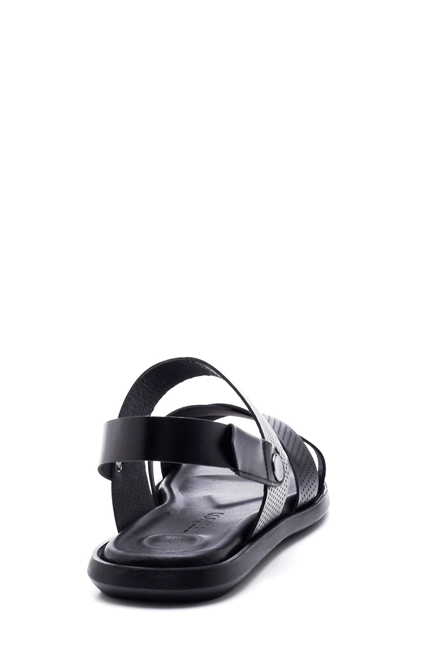 Men's Leather Perforated Sandals