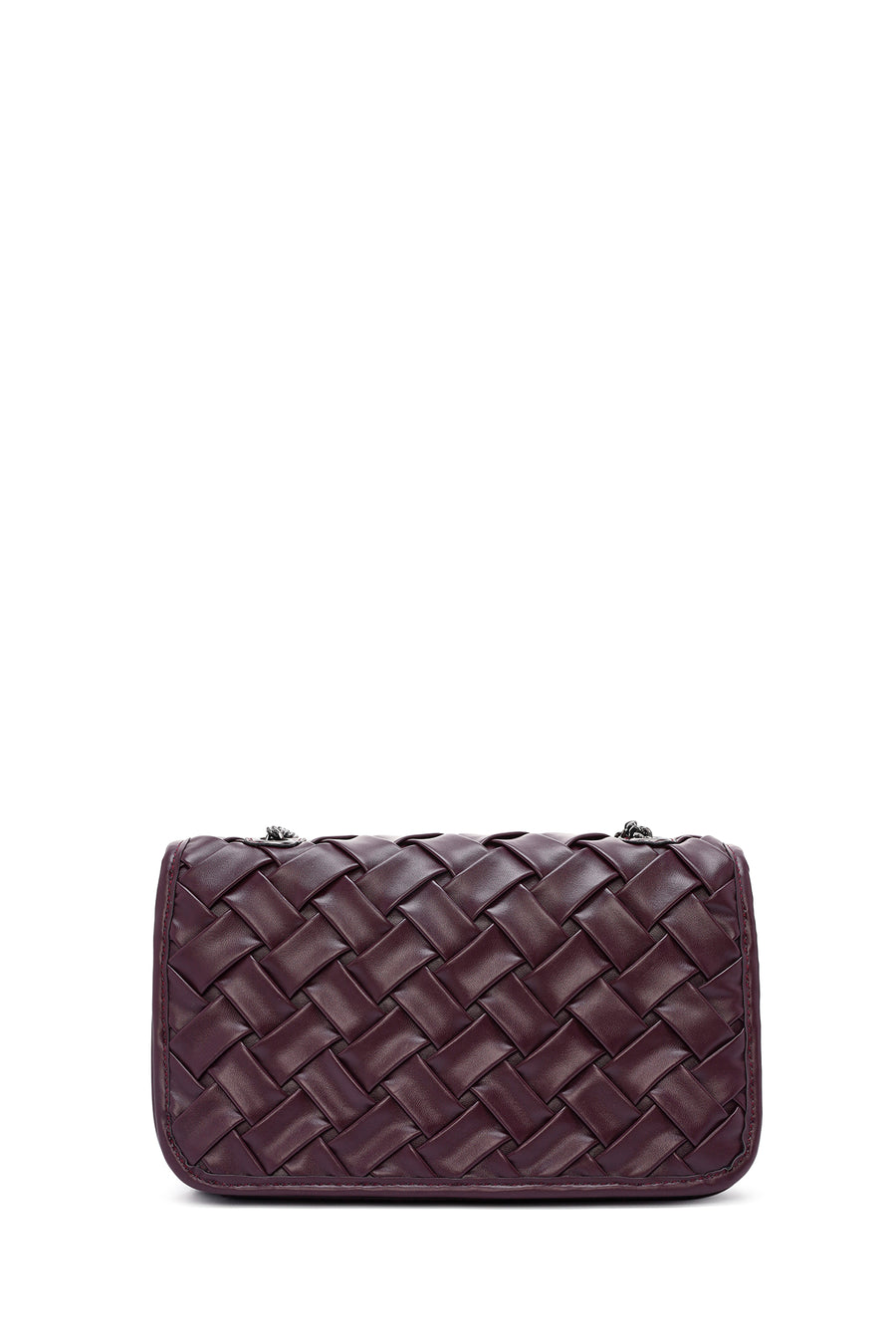 Women's Burgundy Long Strap Crossbody Bag