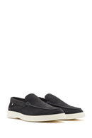 Erkek Gri Süet Deri Casual Loafer | Derimod