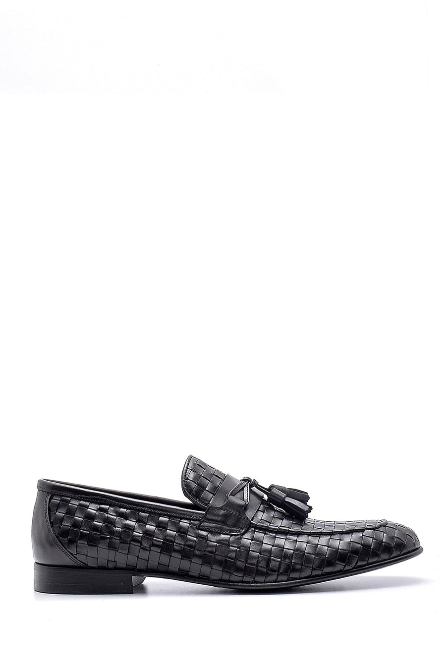 Erkek Deri Örgü Desen Loafer 20SFD317329 | Derimod
