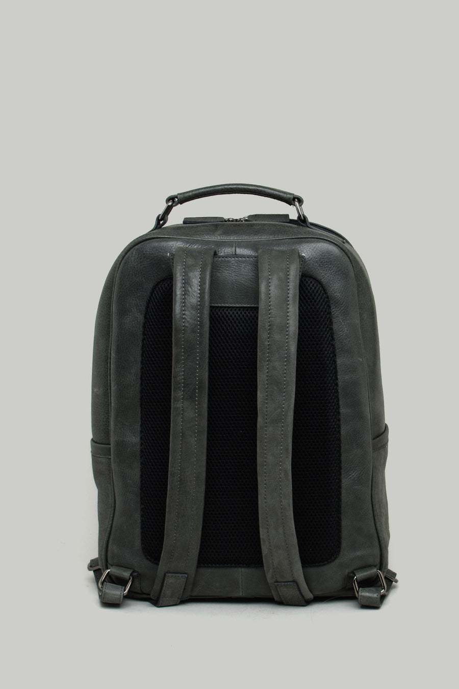 Anthracite Men's Leather Backpack