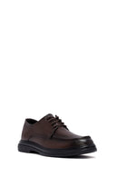 Male Brown Lace-up Leather Casual Shoes | Derimod