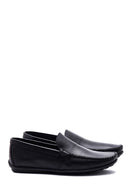Erkek Siyah Deri Casual Loafer | Derimod