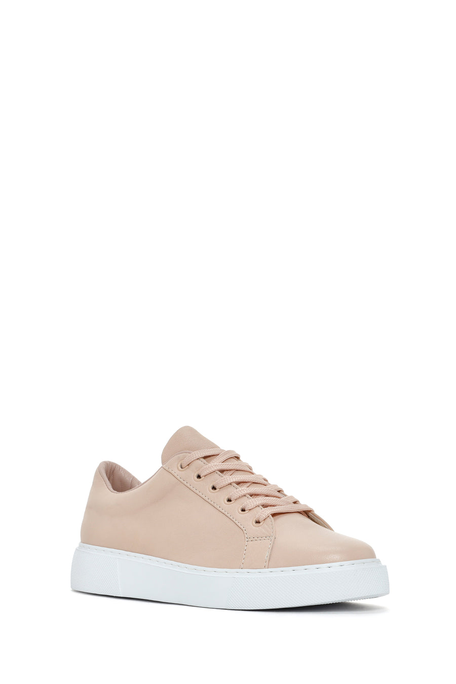 Women's Powder Lace-Up Leather Sneaker