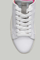 Beyaz Kadın Deri Sneaker | Derimod