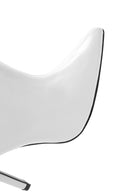 Women's White Thin Heeled Patent Leather Boots | Derimod