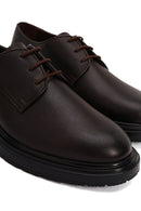 Male Brown Lace-up Leather Casual Shoes | Derimod