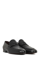 Derimod Black Erkek Siyah Deri Klasik Loafer | Derimod
