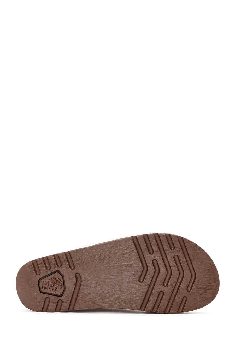 Kadın Bronz Çift Tokalı Comfort Terlik