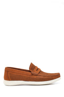 Erkek Deri Nubuk Loafer | Derimod