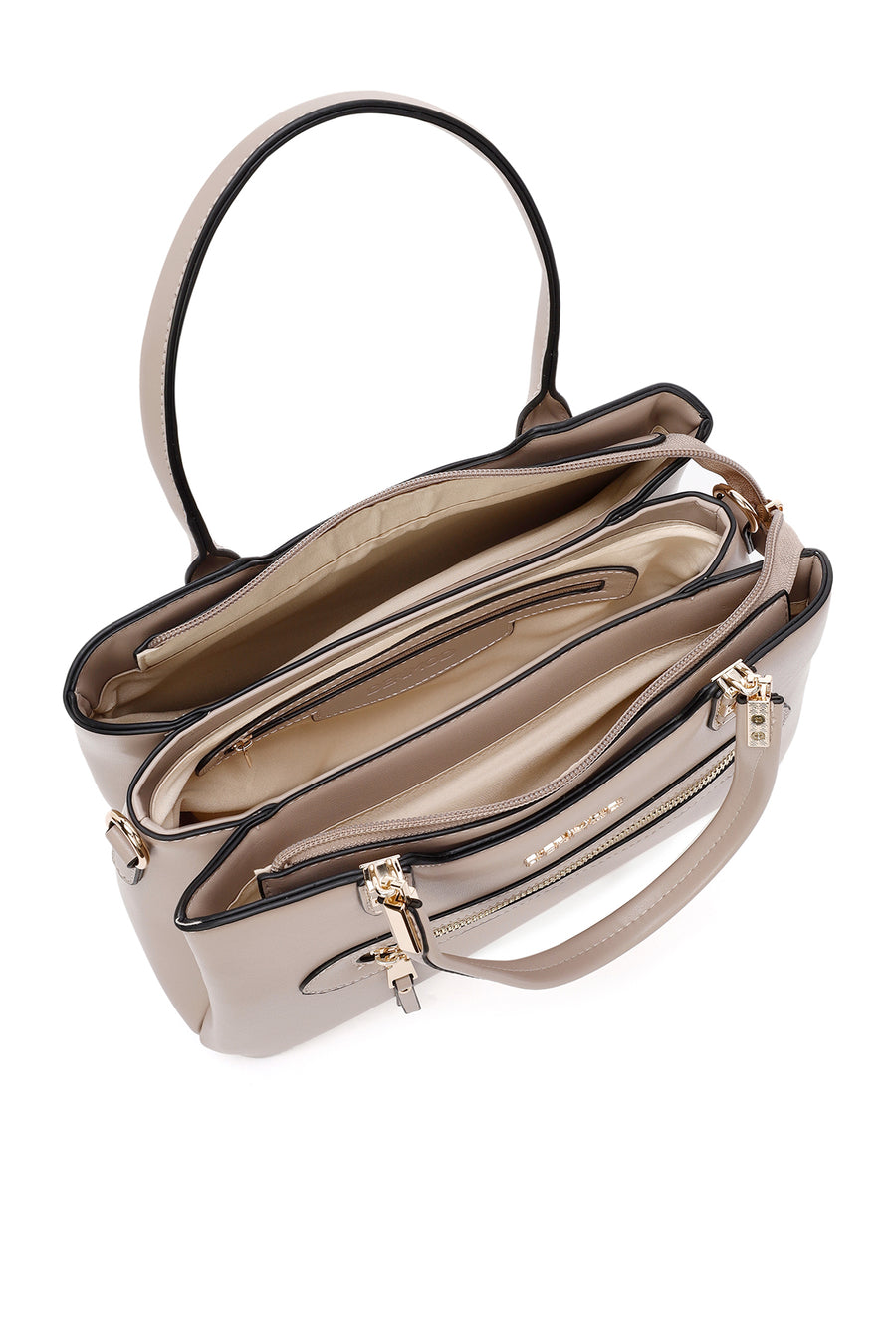 Women's Gray Long Strap Shoulder Bag