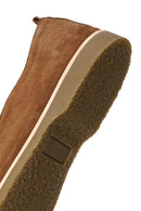 Erkek Taba Süet Deri Casual Loafer | Derimod