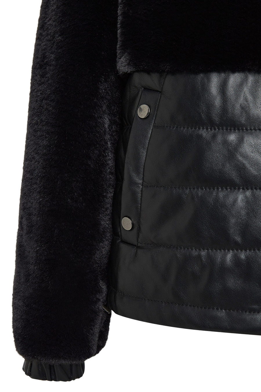 Alabama Women's Black Hooded Teddy Coat