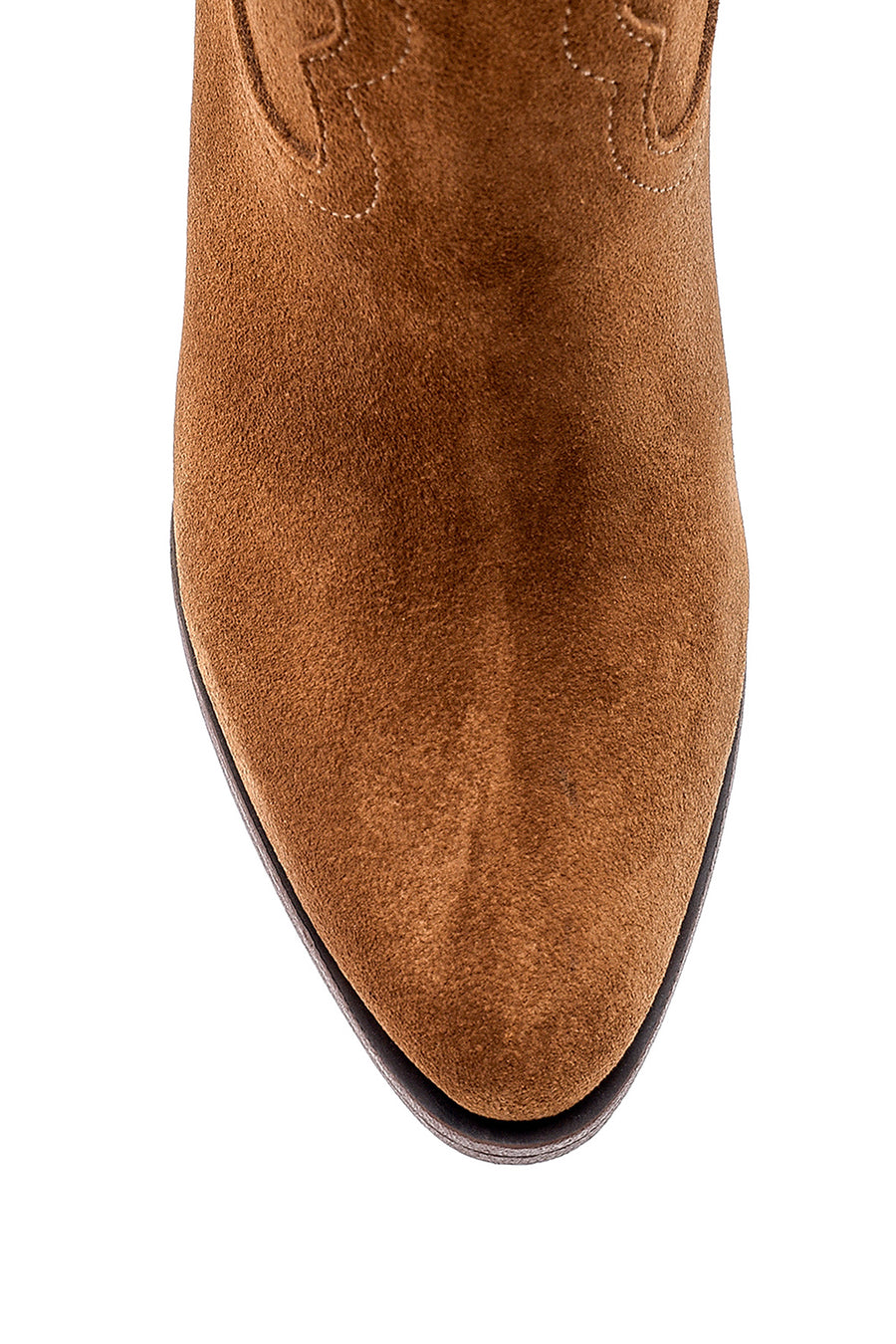 Women's Suede Heeled Boots