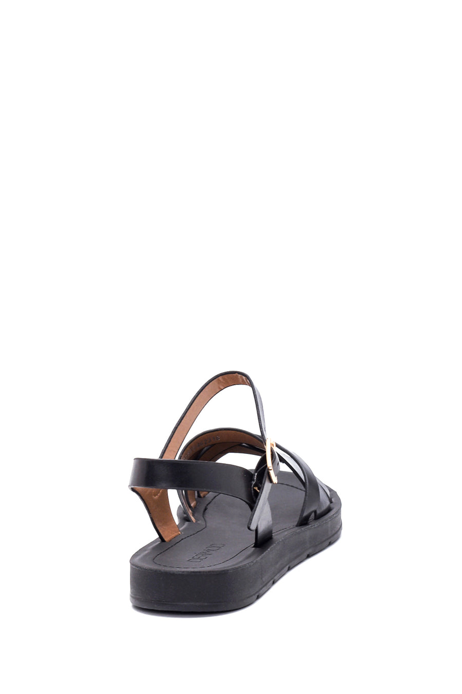 Kadın Siyah Casual Topuklu Sandalet