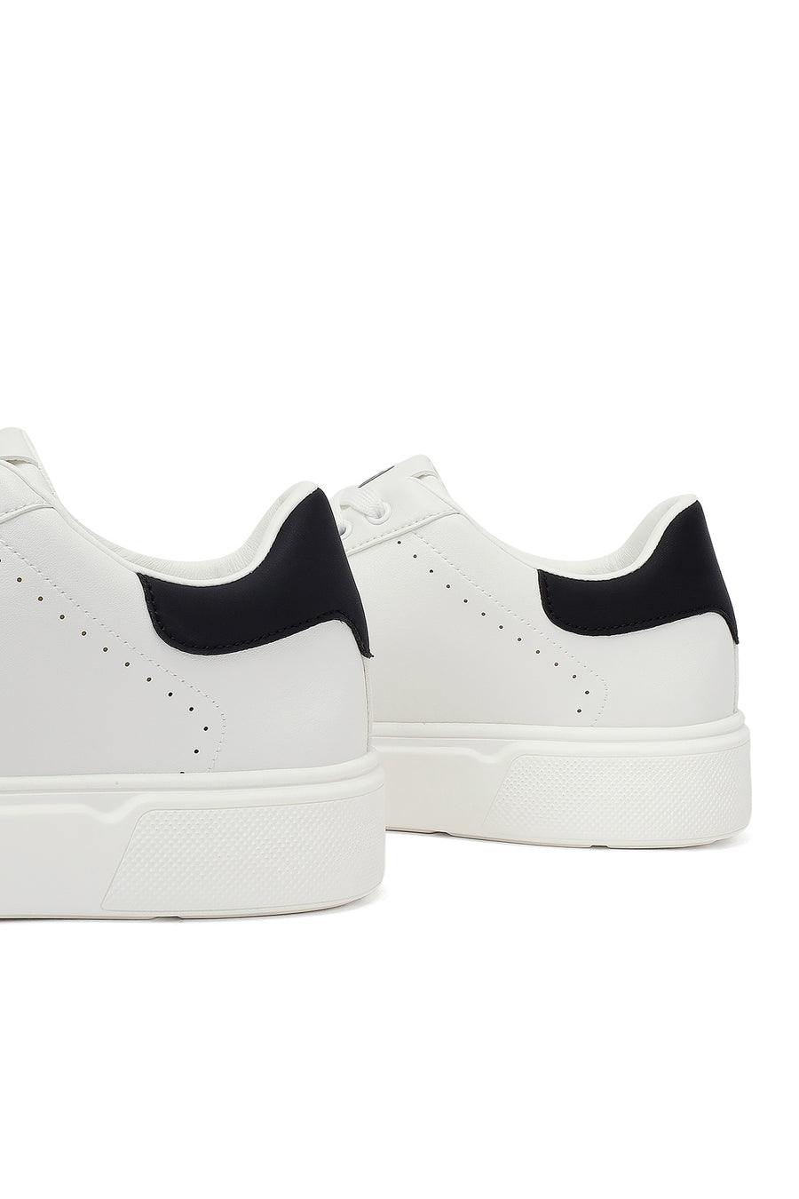 Erkek Beyaz Bağcıklı Sneaker