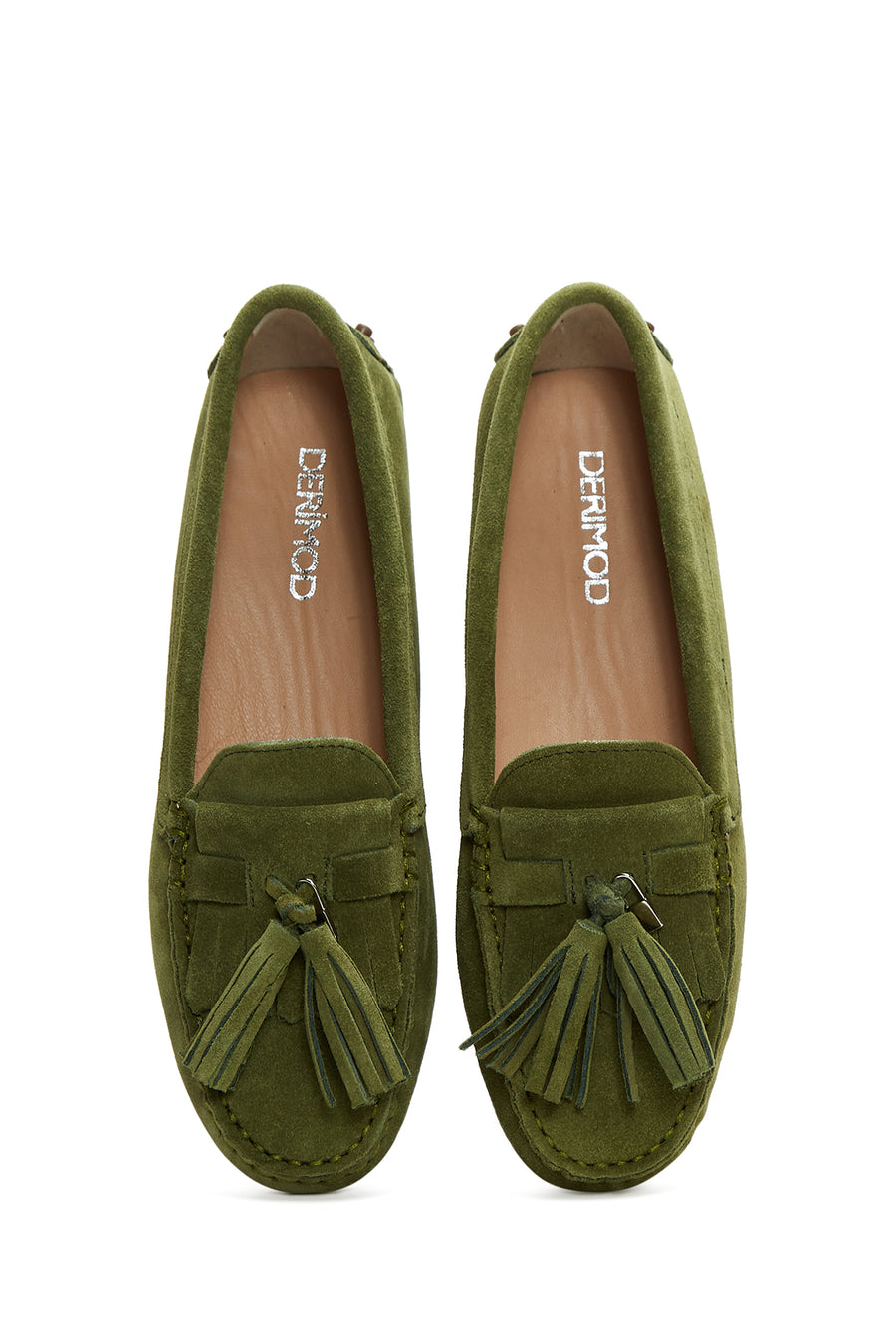 Women's Leather Suede Tassel Loafer