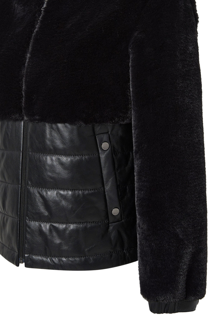 Alabama Women's Black Hooded Teddy Coat