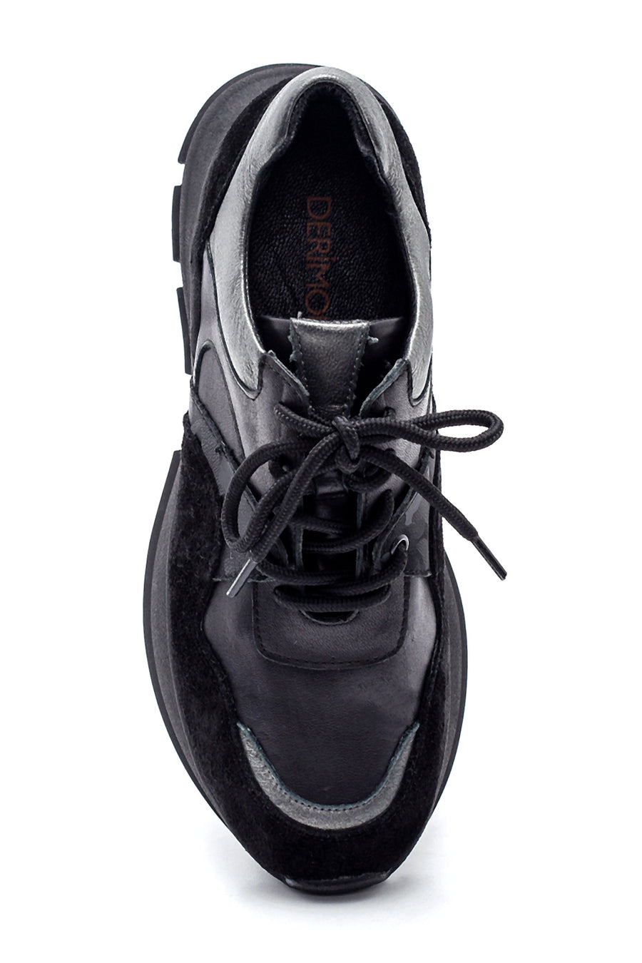 Kadın Deri  Süet Deyatlı Sneaker