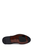 Men's Navy Blue Lace-Up Leather Classic Shoes | Derimod
