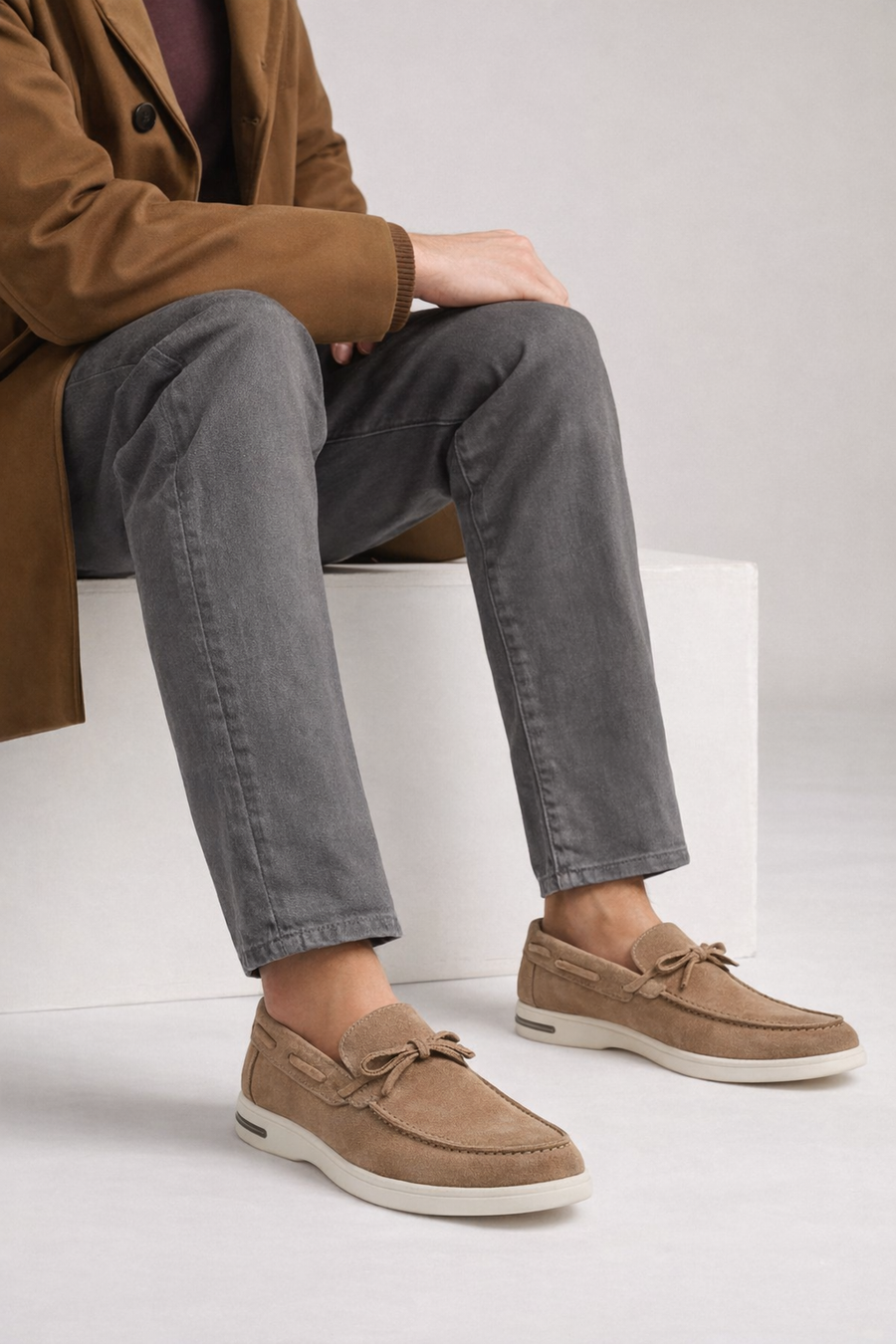 Men's Mink Suede Leather Casual Loafer