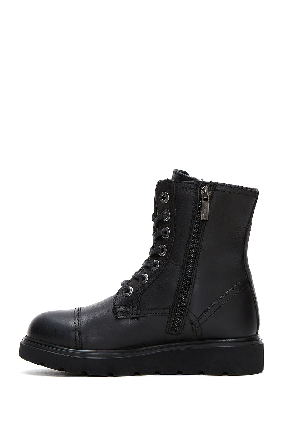 Harley Davidson Women's Black Tums Boot Leather Boots