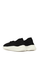 Women's Black Chunky Suede Shoes | Derimod