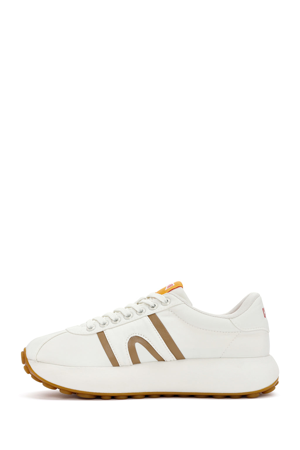 Camper Erkek Beyaz Pelotas Athens Bağcıklı Kumaş Sneaker