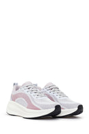 Derimod Zero Woman Purple Lace-Up Thick-Soled Fabric Sneakers | Derimod