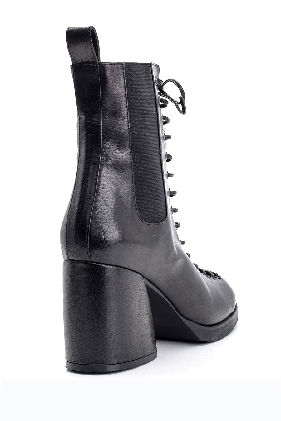 Women's Heeled Leather Boots