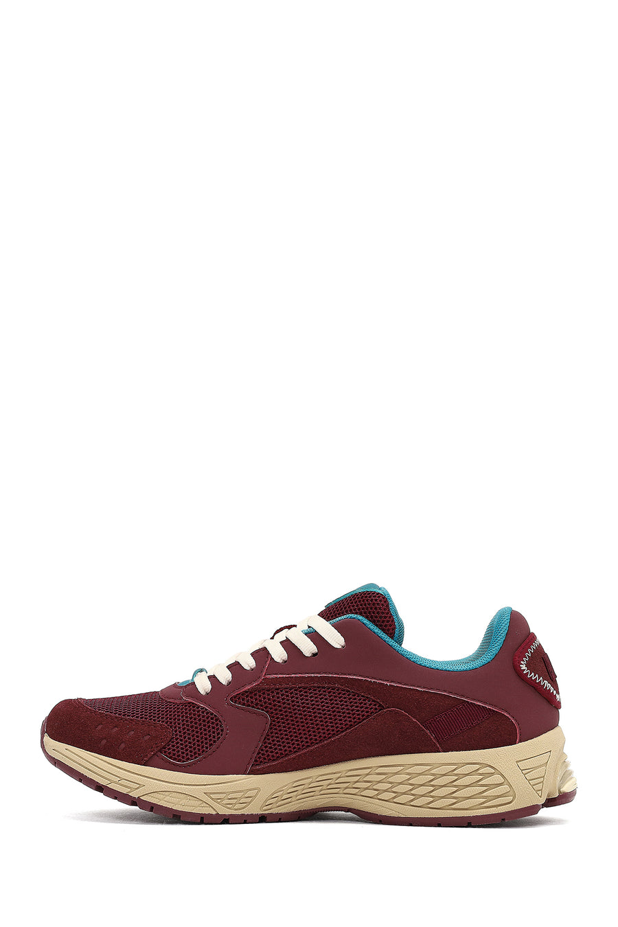 Derimod Studio Women's Burgundy Lace-Up Thick-Soled Sneaker