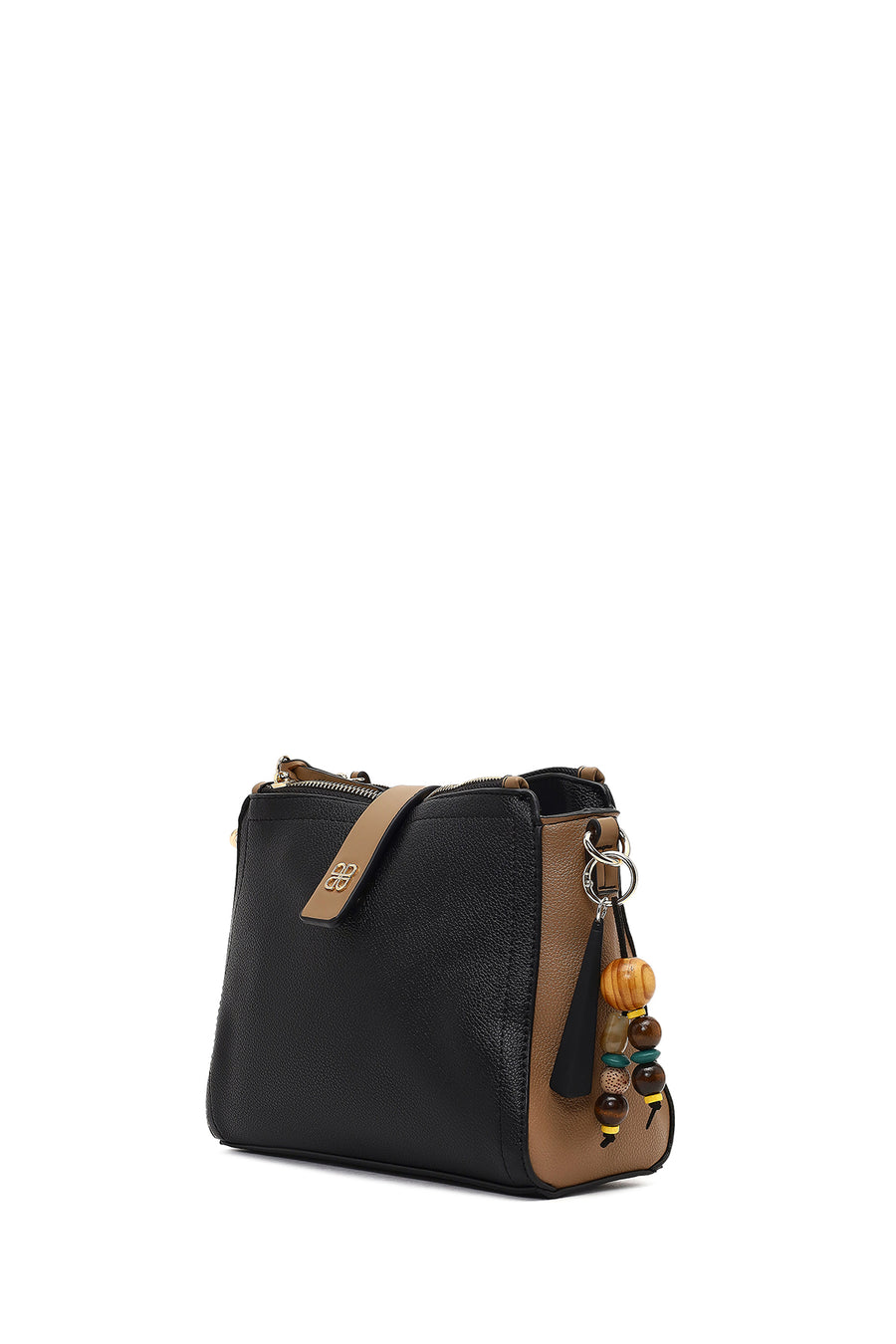 Women's Black Long Strap Crossbody Bag
