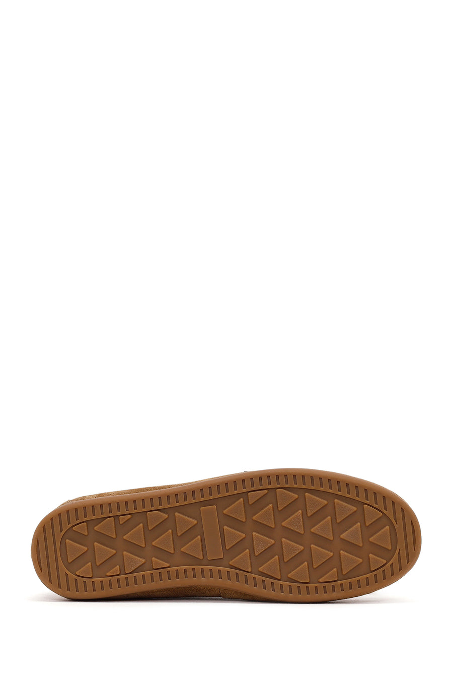 Kadın Taba Süet Deri Loafer