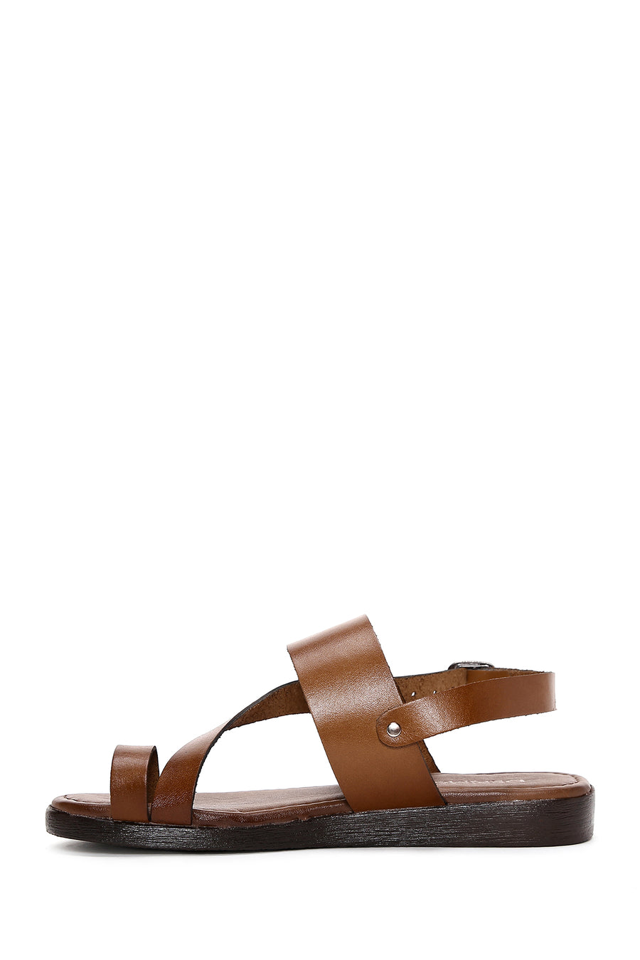 Women's Tan Ankle Strap Leather Bodrum Sandals