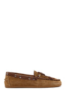 Kadın Taba Süet Deri Loafer | Derimod