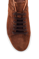 Men's Leather Suede Sneaker | Derimod