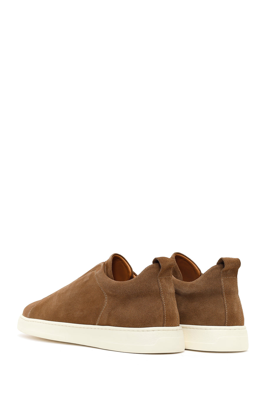 Erkek Taba Süet Deri Sneaker