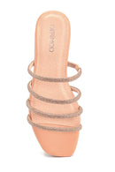 Women's Stone Detailed Casual Slippers | Derimod