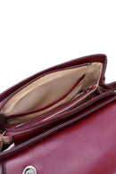 Women's Burgundy Long Strap Crossbody Bag | Derimod