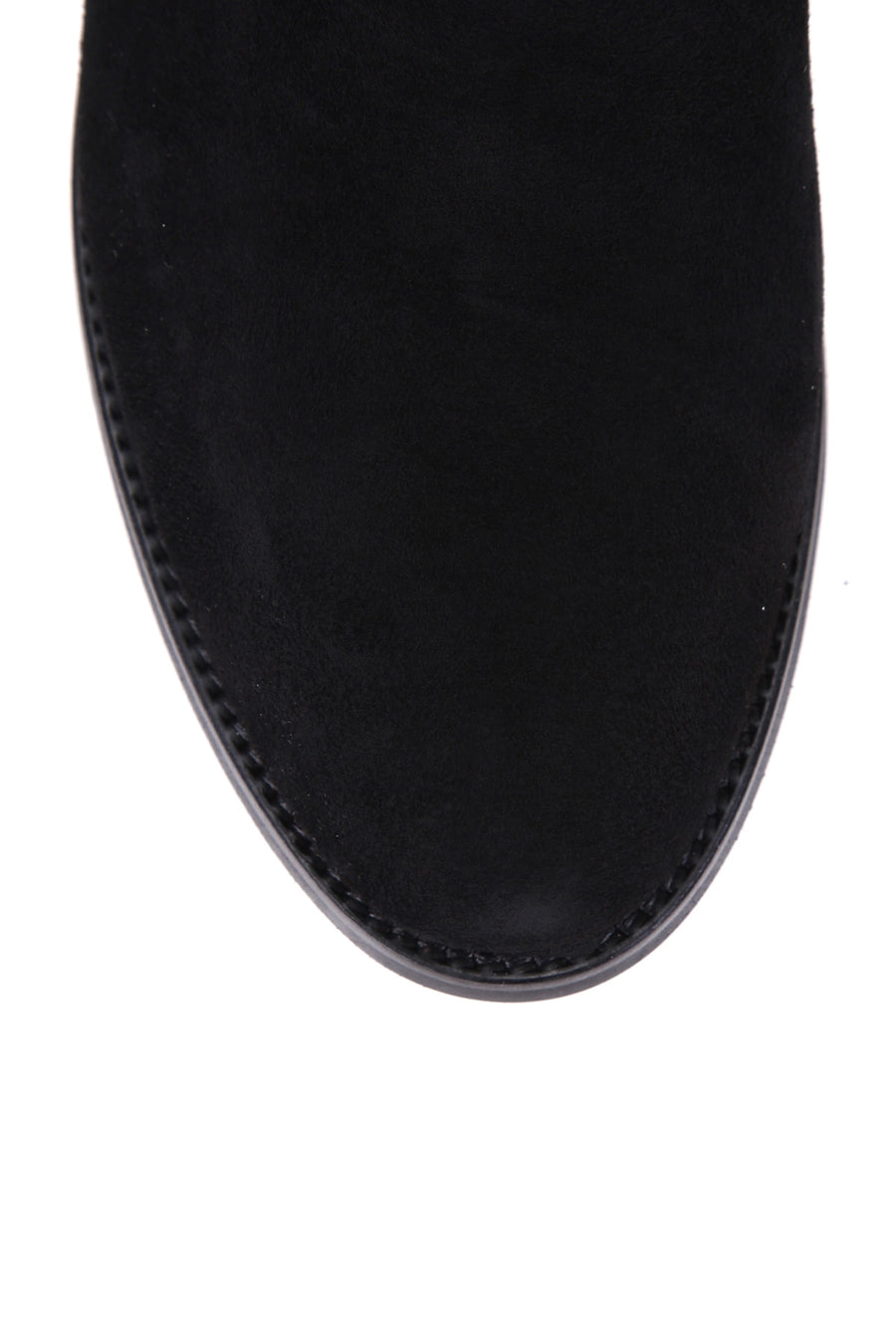 Women's Suede Heeled Leather Boots