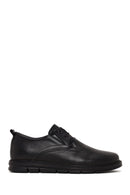 Male Black Lace-up Leather Casual Shoes | Derimod