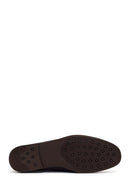 Erkek Kahverengi Tokalı Deri Casual Loafer | Derimod