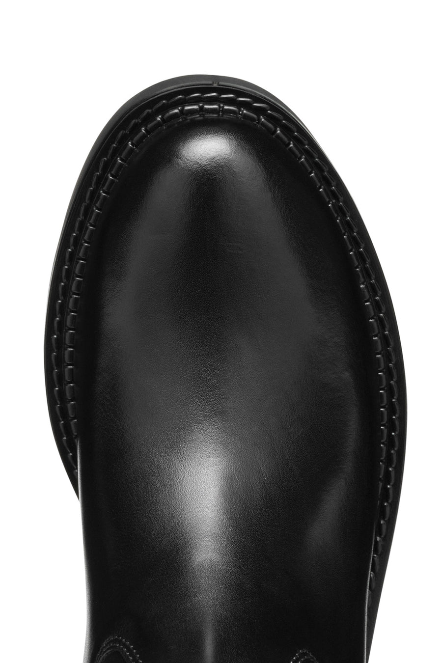 Geox Women's Black Serilda Zippered Leather Boots