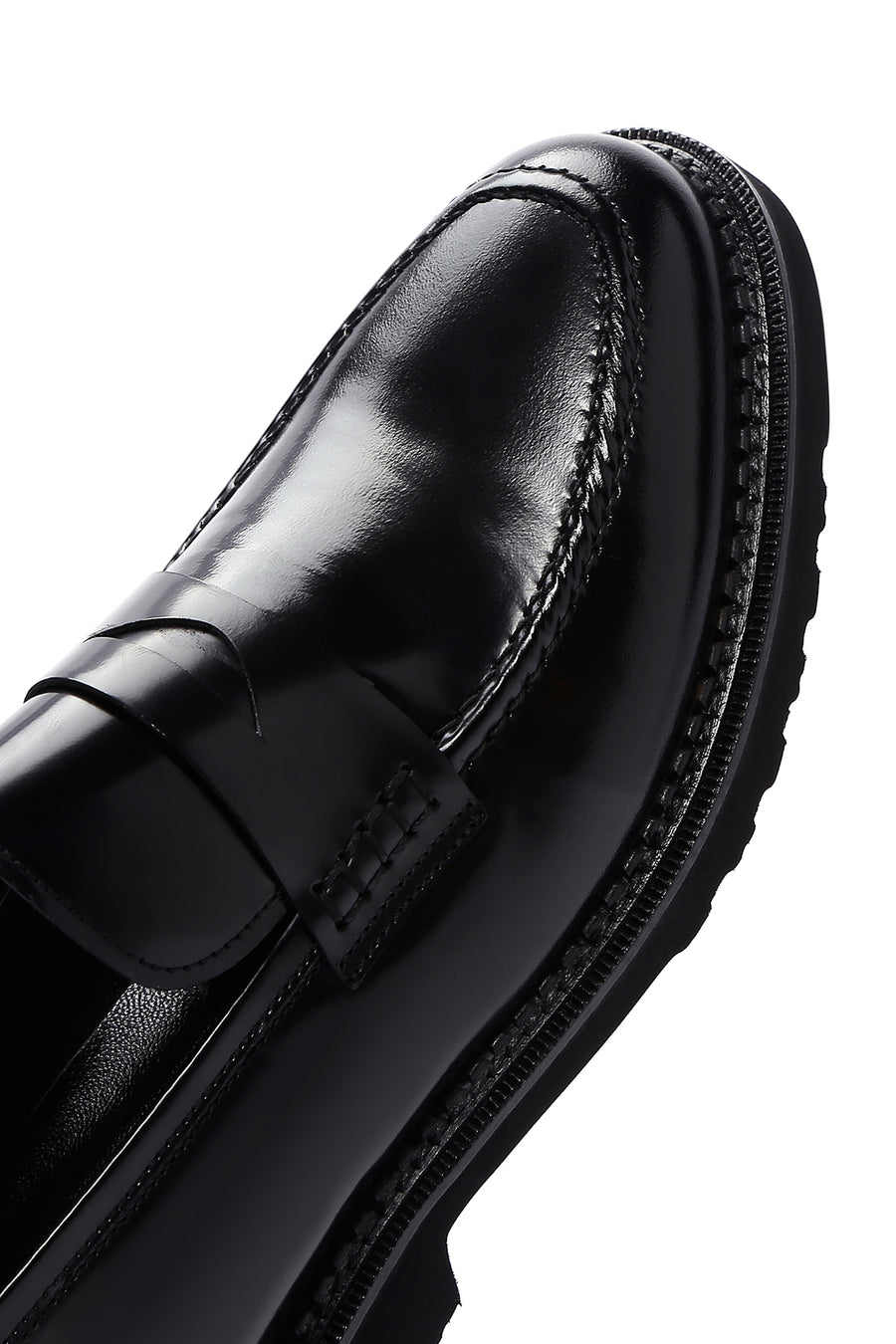 Erkek Siyah Deri Casual Loafer