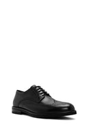 Male Black Lace-Up Leather Casual Shoes | Derimod