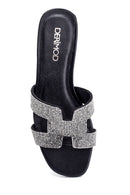 Women's Stone Detailed Casual Slippers | Derimod