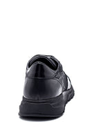 Men's Leather Patterned Sneaker | Derimod