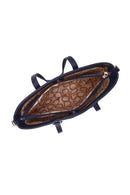 Woman Navy Blue Long-Strap Shoulder Bag | Derimod