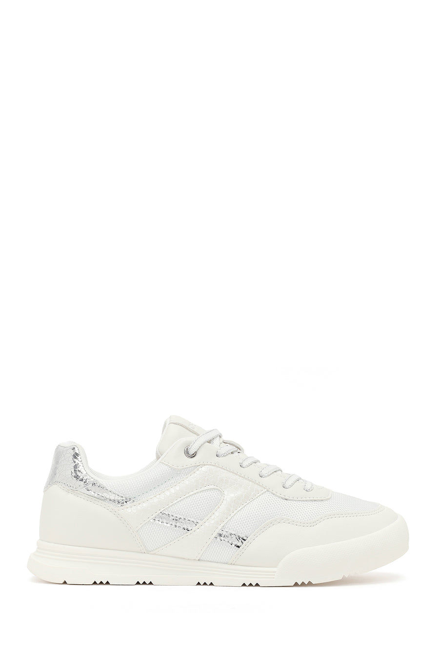Kadın Beyaz Bağcıklı Sneaker 26PFE457214 | Derimod