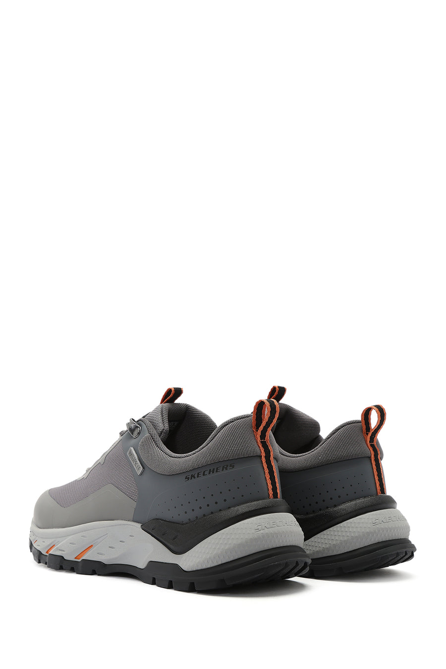 Skechers Erkek Gri Bağcıklı Kumaş Sneaker